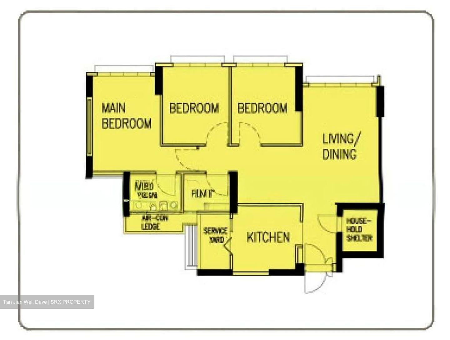 Blk 473B Hougang Parkedge (Hougang), HDB 4 Rooms #548369721